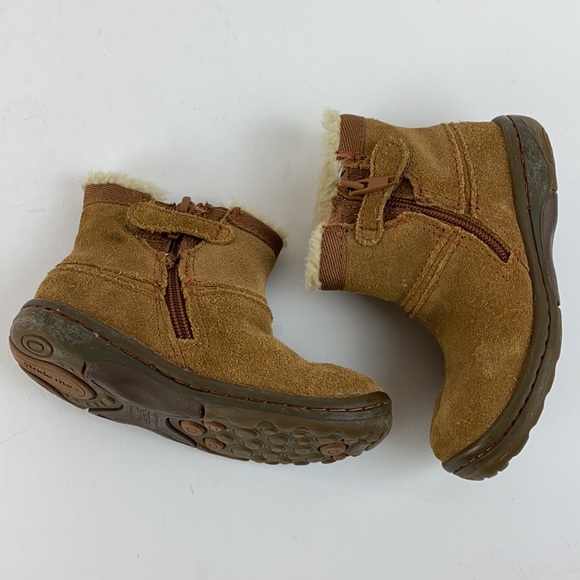 Stride Rite girls suede booties Size 5.5 - Picture 6 of 8